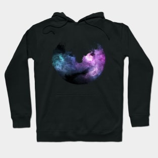 Semicircle with a galaxy Hoodie